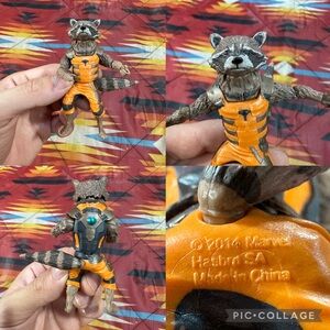 Marvel Legends Rocket Raccoon 2014 MCU Hasbro Guardians Of The Galaxy 3.5”